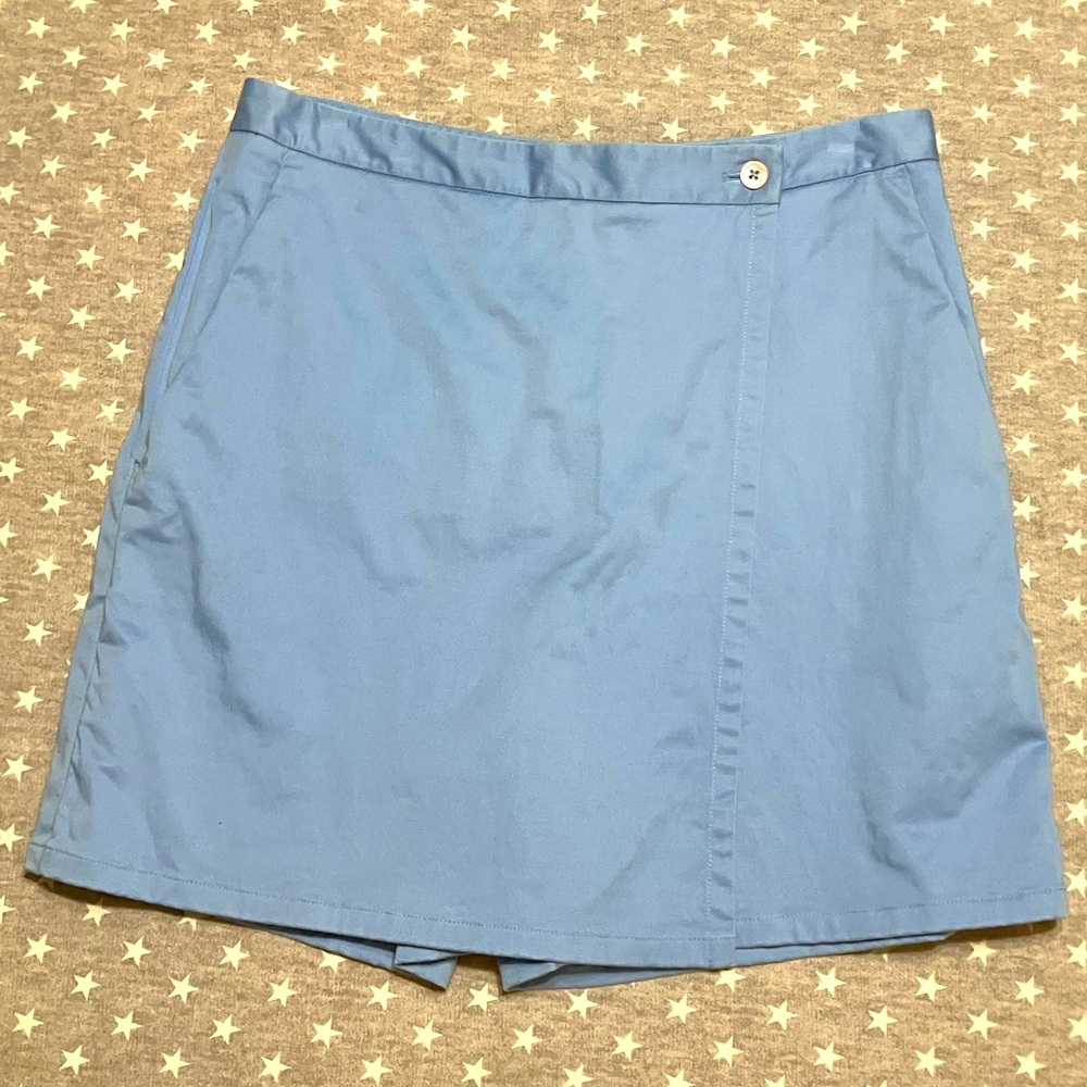 Brooks Brothers Country Club Skort Women’s 8 Blue 29 Waist Worn 1X Vtg